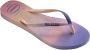 Havaianas Slim Gradient Sunset Dames Slippers Ballet Rose - Thumbnail 5