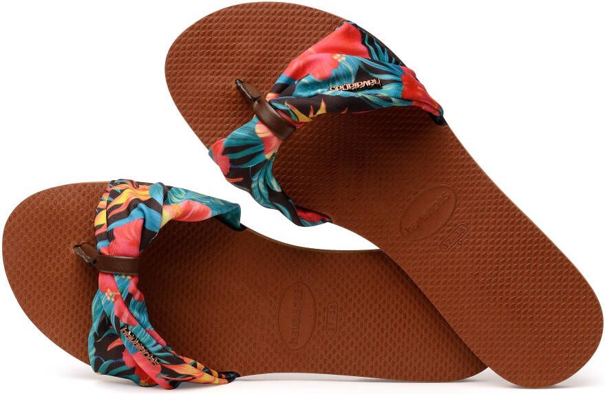 Havaianas Teenslippers YOU SAINT TROPEZ met zomerse prints