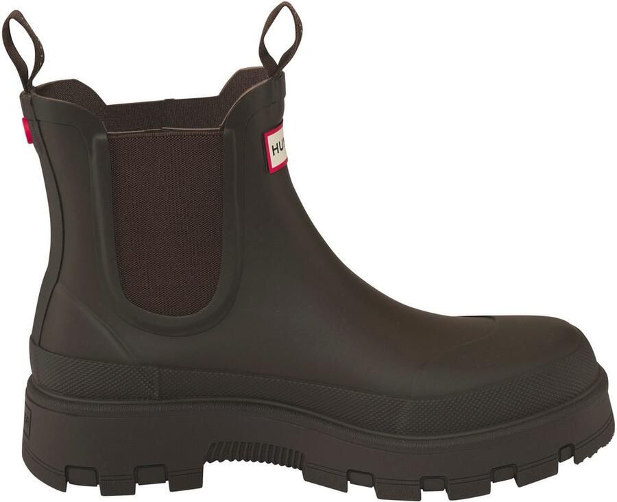 Hunter Regenlaarzen UNISEX ELEMENTS ELASTIC CHELSEA BOOT waterdicht elastische inzetstukken aan de zijkanten chunky zool