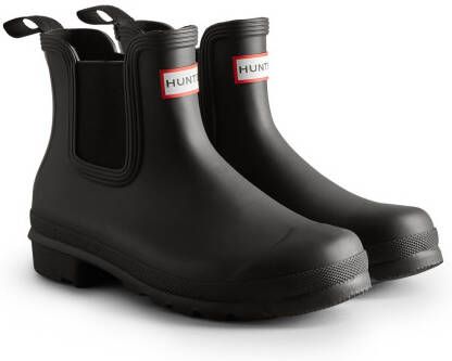 Hunter Boots Women's Original Chelsea Hunter Tri Colour Rubberlaarzen zwart