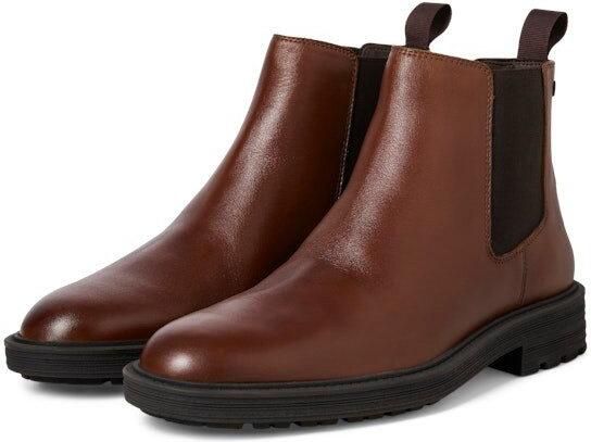 JACK & JONES JACK&JONES JFWHOSKINS LEATHER CHELSEA SN Heren Laarzen - Foto 8