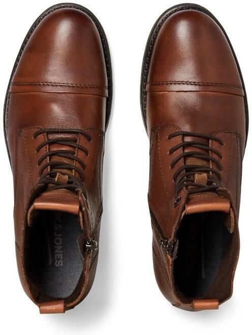 JACK & JONES JACK&JONES ADDITIONALS JFWRUSSEL LEATHER COGNA LN Heren Laarzen - Foto 10