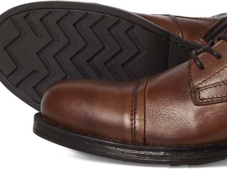 JACK & JONES JACK&JONES ADDITIONALS JFWRUSSEL LEATHER COGNA LN Heren Laarzen - Foto 12