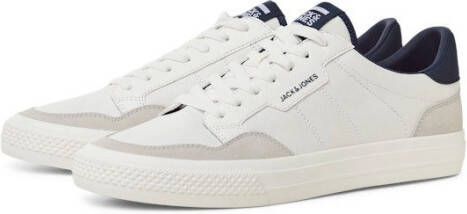 JACK & JONES JACK&JONES JFWMORDEN COMBO WHITE NAVY NOOS Heren Veterschoenen - Foto 7