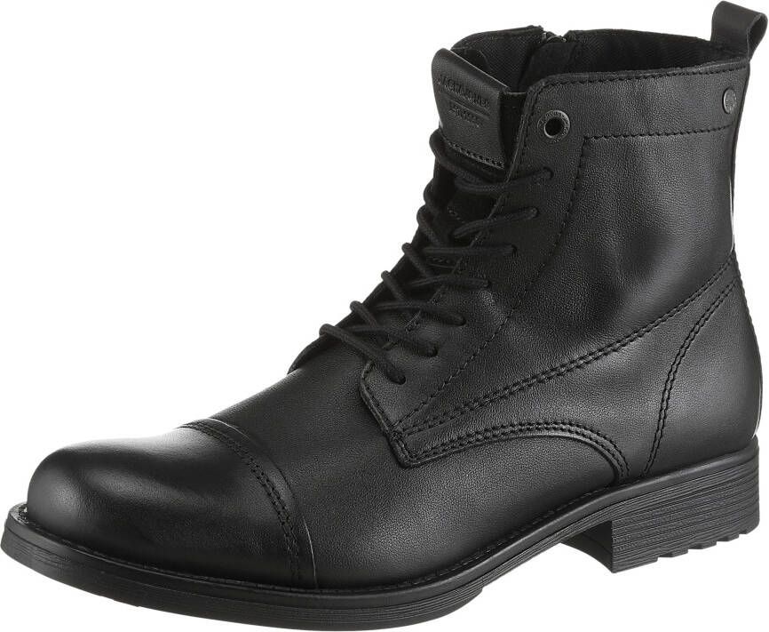 JACK & JONES JACK&JONES JFWSHAUN LEATHER BOOT SN Heren Laarzen - Foto 3