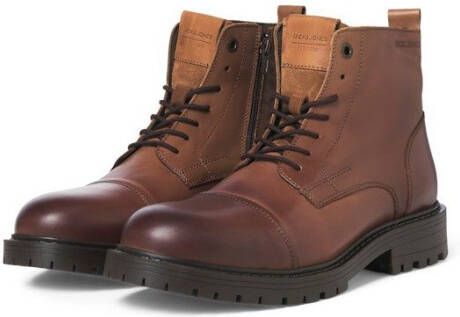 JACK & JONES JACK&JONES JFWTREMOR LEATHER BOOT SN Heren Laarzen - Foto 2