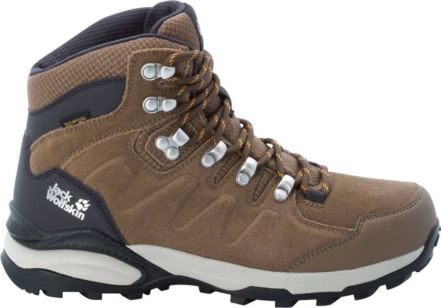 Jack Wolfskin Refugio Texapore Mid Women Waterdichte wandelschoenen Dames brown apricot - Foto 2