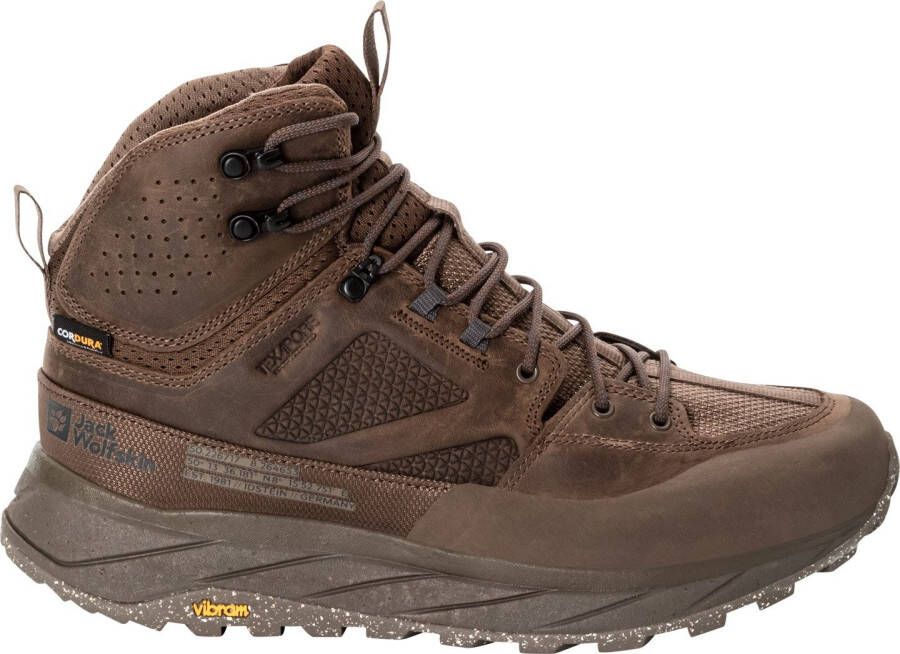 Jack Wolfskin Terraquest Texapore Mid Men Waterdichte wandelschoenen Heren bear