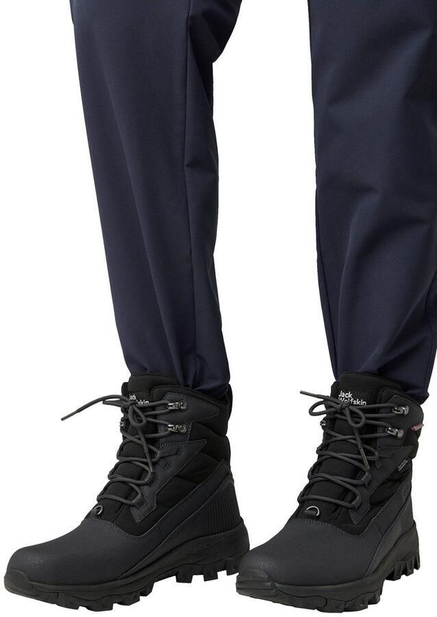 Jack Wolfskin Everquest Pro Texapore High Men Waterdichte winterschoenen Heren granite black