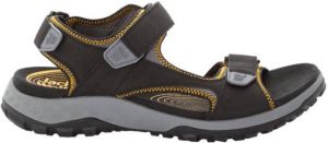 Jack Wolfskin Rocky Path Sandal Men Heren sandalen 40.5 zwart black burly yellow XT