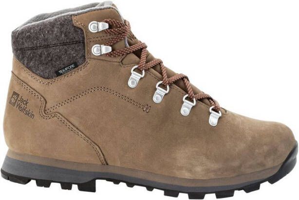 Jack Wolfskin Thunder Bay Texapore Mid Men Waterdichte winterschoenen Heren Light Brown Light Grey
