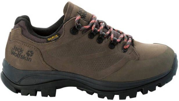 Jack Wolfskin Rebellion Texapore Low Women Waterdichte trekkingschoenen Dames Brown Phantom - Foto 2