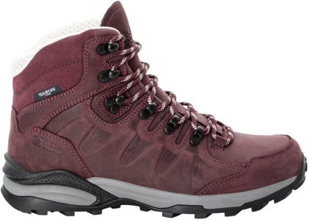 Jack Wolfskin Refugio Prime Texapore Mid Women Waterdichte wandelschoenen Dames 36 dark maroon dark maroon