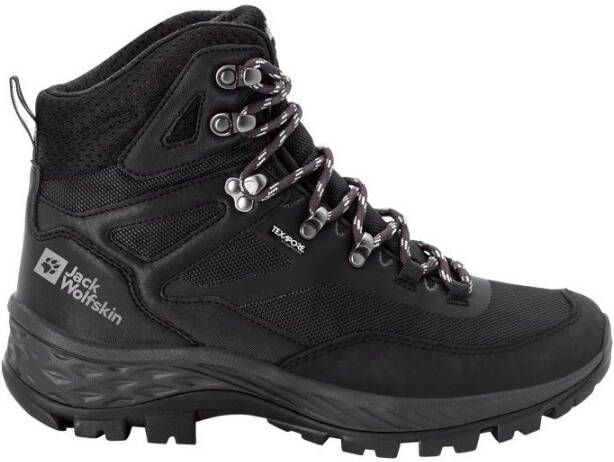 Jack Wolfskin Rebellion Guide Texapore Mid Men Waterdichte wandelschoenen Heren 45.5 zwart black - Foto 2