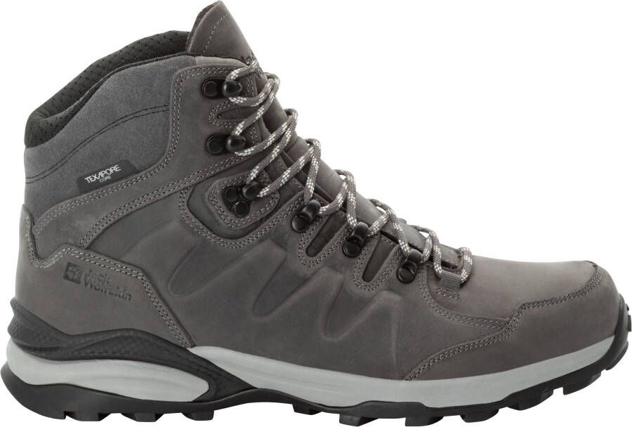 Jack Wolfskin Refugio Prime Texapore Mid Men Waterdichte wandelschoenen Heren slate grey