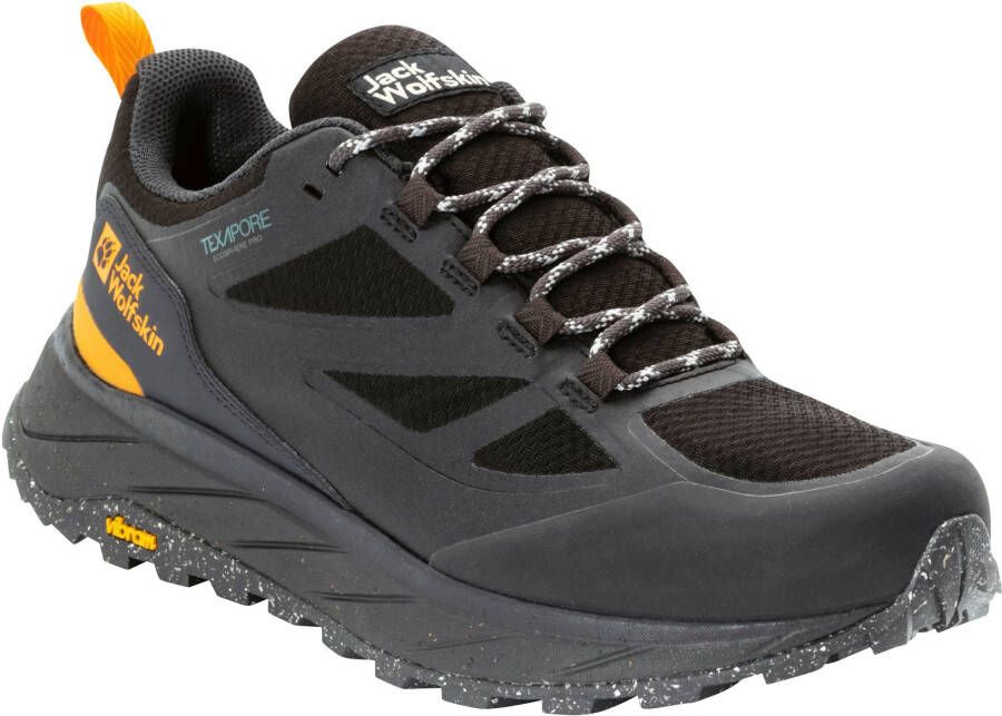 Jack Wolfskin Terraventure Texapore Low M 4051621-6000 Mannen Zwart Trekkingschoenen - Foto 2