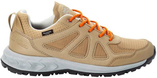 Jack Wolfskin Woodland 2 Texapore Low Women Waterdichte wandelschoenen Dames 38 brown sandstone