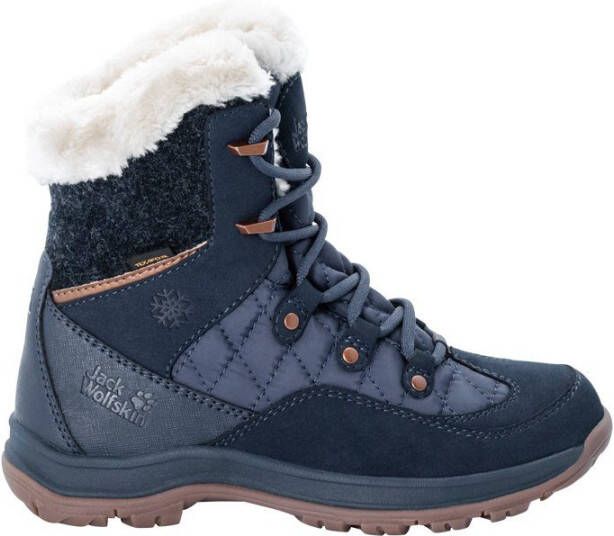 Jack Wolfskin Cold Bay Texapore Mid Women Waterdichte winterschoenen dames 40.5 blauw dark blue blue