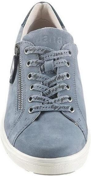 Jana Dames Sneaker 23611-28-802 Jeansblauw Wijdte H - Foto 6