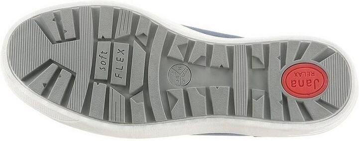 Jana Dames Sneaker 23611-28-802 Jeansblauw Wijdte H - Foto 5
