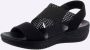 Jana Dames Sandaal 28768-001 Zwart Wijdte H - Thumbnail 3