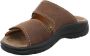 Jomos Slippers Mobila zomerschoen slippers klittenbandschoen met leren binnenzool - Thumbnail 2