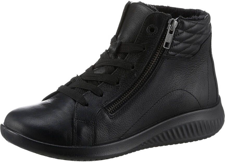 Jomos Winterlaarsjes Allegra veterschoenen winterlaarzen enkellaars met warme voering extra breed