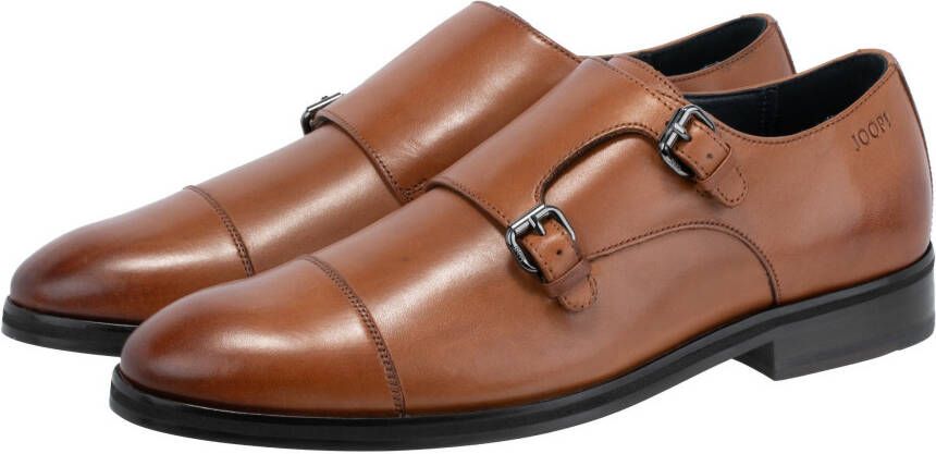 Joop! Instappers Pero kleitos monk lace up mc2 Business schoen kostuumschoen monk met leren binnenzool