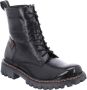 Josef Seibel MARTA~02~~~~~~~~~~~~~~~~~~~~~~ Hoge sneakersVeterlaarzenDames veterschoenenDames sneakersHalf-hoge schoenen Zwart - Thumbnail 3