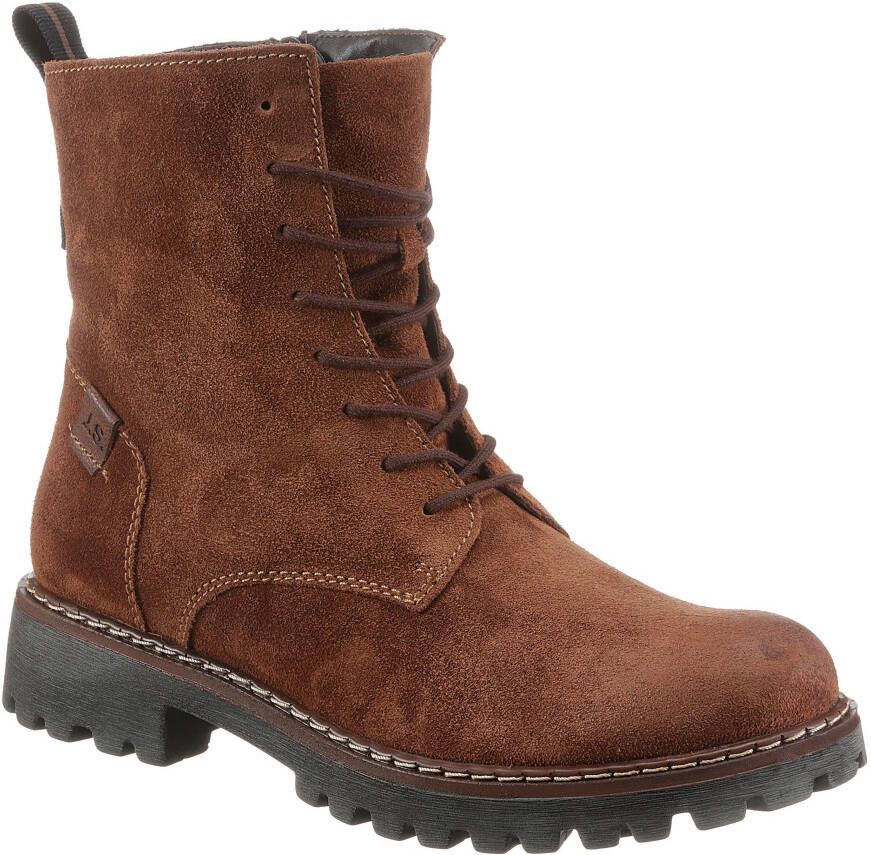 Josef Seibel Hoge veterschoenen MARTA 02 met opvallende profielzool - Foto 2