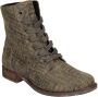 Josef Seibel Hoge veterschoenen SIENNA 82 met modieuze krantenprint - Thumbnail 4