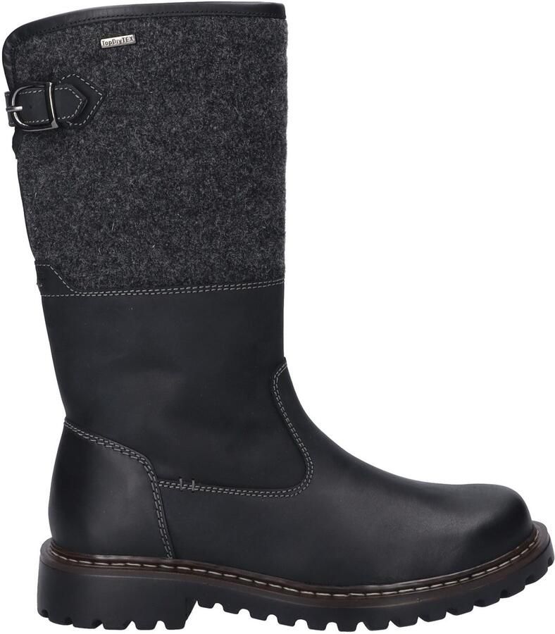 Josef Seibel Winterlaarzen Chance 41 Biker boots veterlaarzen snowboots met lamswol gevoerd - Foto 2