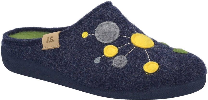 Josef Seibel Pantoffels Cara 02 Pantoffel slipper met kleurrijke versiering - Foto 2