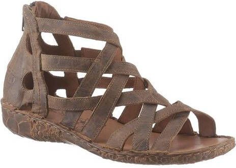 Josef Seibel Romeinse sandalen Rosalie met hielrits