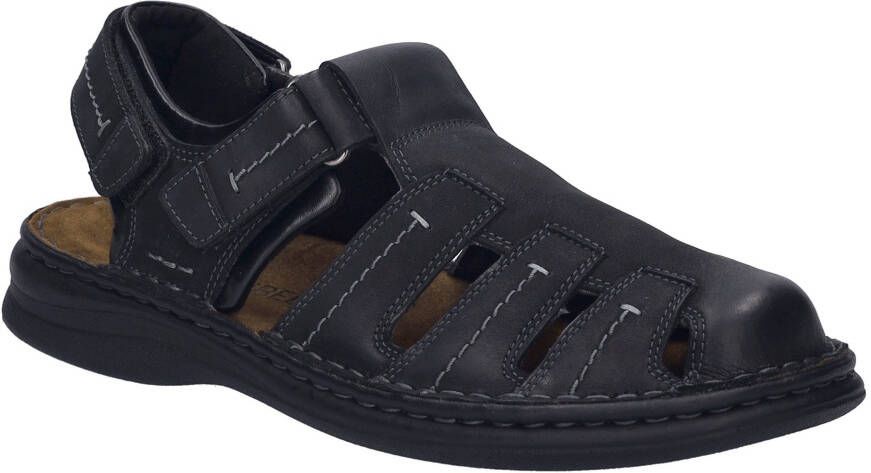 Josef Seibel Sandalen Max 92 bakkersandalen comfort-schoen klittenbandschoen in brede vorm