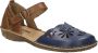 Josef Seibel ROSALIE~04~~~~~~~~~~~~~~~~~~~~ Platte sandalenDames Sandalen Blauw - Thumbnail 2