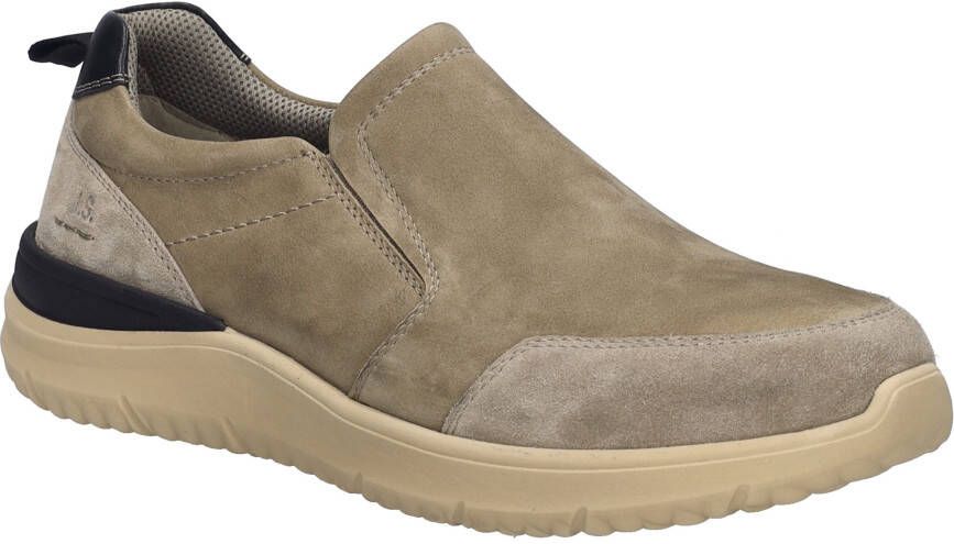 Josef Seibel Slip-on sneakers Wales 04 slippers comfortabele schoen instapschoen met elastische gummizone