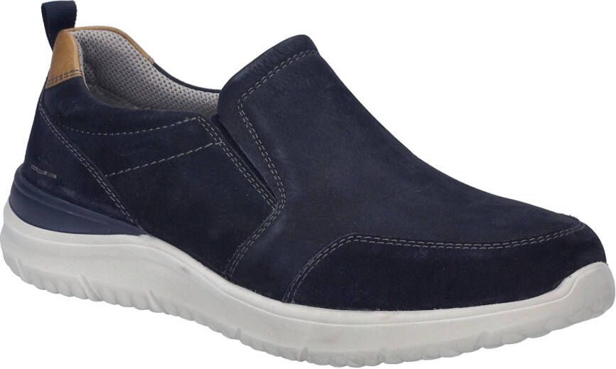 Josef Seibel Slip-on sneakers Wales 04 slippers comfortabele schoen instapschoen met elastische gummizone