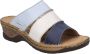 Josef Seibel Slippers Catalonia 86 blokhak zomerschoen slippers met 4 5 cm hak - Thumbnail 1
