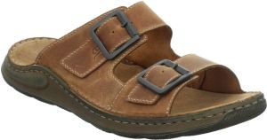 Josef Seibel Slippers Maverick met verstelbare gespriempjes