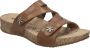 Josef Seibel Slippers Tonga 82 plateau zomerschoen slippers met klein bloemetje-detail - Thumbnail 2