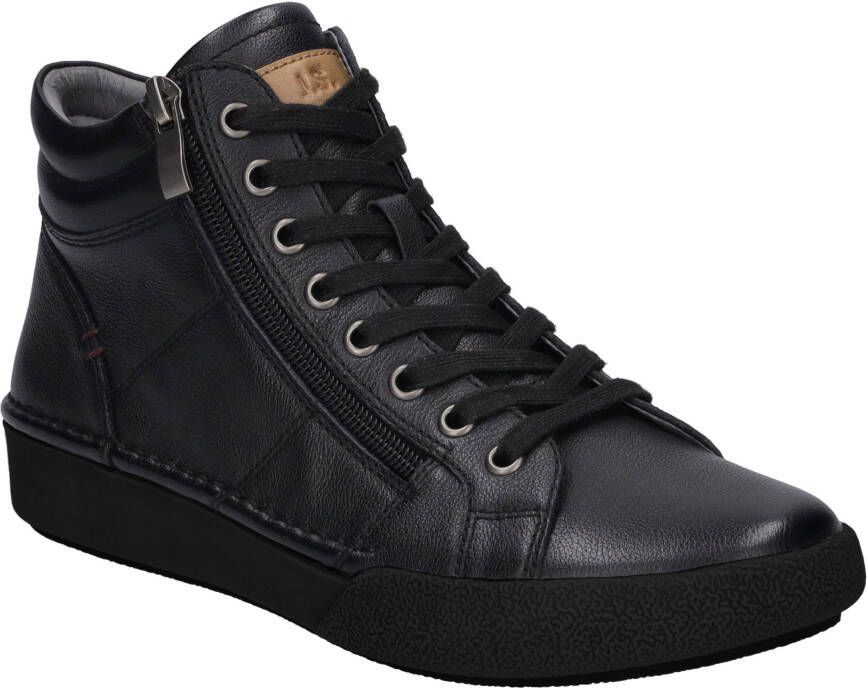 Josef Seibel CLAIRE~11~~~~~~~~~~~~~~~~~~~~~ Hoge sneakersVeterlaarzenDames veterschoenenDames sneakersHalf-hoge schoenenPopulaire damesschoenen Josef Zwart - Foto 2
