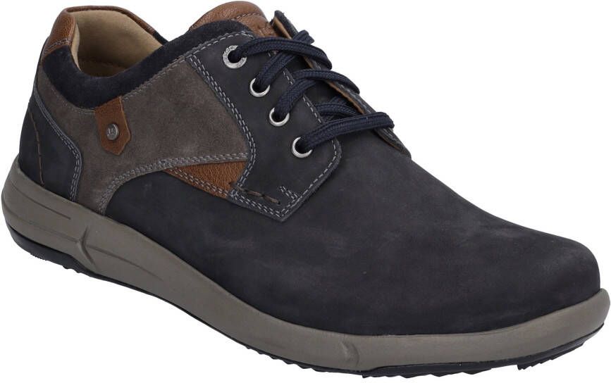 Josef Seibel ENRICO 11 Volwassenen Heren sneakers Heren veterschoenVrije tijdsschoenen Blauw - Foto 3