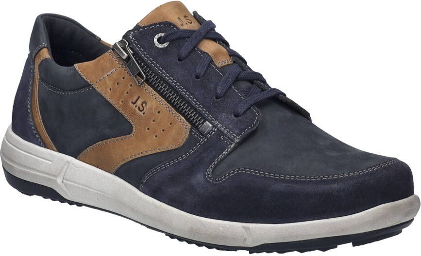 Josef Seibel Sneakers ENRICO 20 vrijetijdsschoen comfort schoen veterschoen in breedte g (breed)
