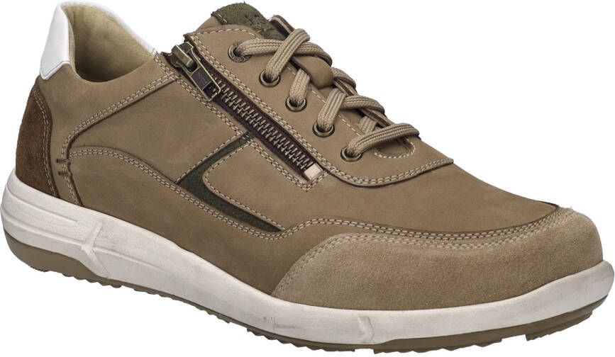 Josef Seibel Sneakers Enrico 33 veterschoen comfort-schoen vrijetijdsschoen met rits