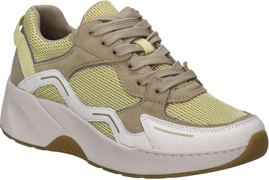 Josef Seibel Sneakers met sleehak Lissi 13 sportschoen vrijetijdsschoen veterschoen met plateau en sleehak