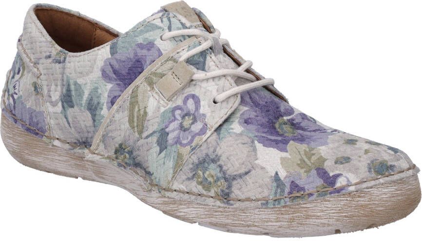 Josef Seibel Veterschoenen FERGEY 91 met kleurrijke print