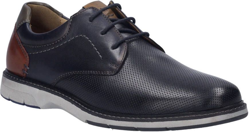 Josef Seibel Veterschoenen Stuart 02 comfortabele schoen business schoen sneaker in comfortabele breedte g (breed)