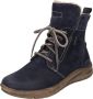 Josef Seibel CONNY~53~~~~~~~~~~~~~~~~~~~~~~ Hoge sneakersVeterlaarzenDames veterschoenenDames sneakersHalf-hoge schoenen Blauw - Thumbnail 1