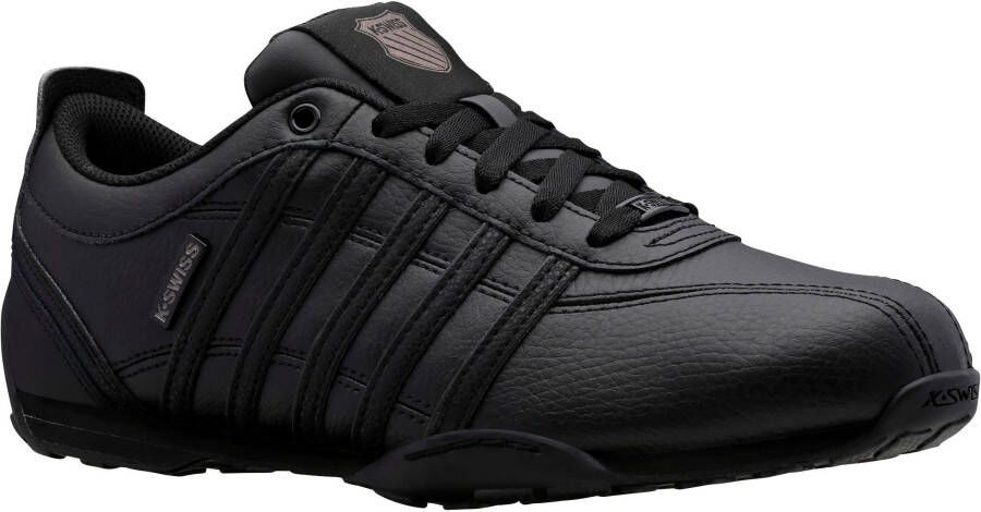 K-Swiss Arvee 1.5 Heren Leer Sneakers Schoenen Sportschoenen Zwart 02453-044-M - Foto 4